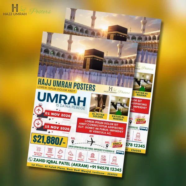 Hajj Umrah Posters