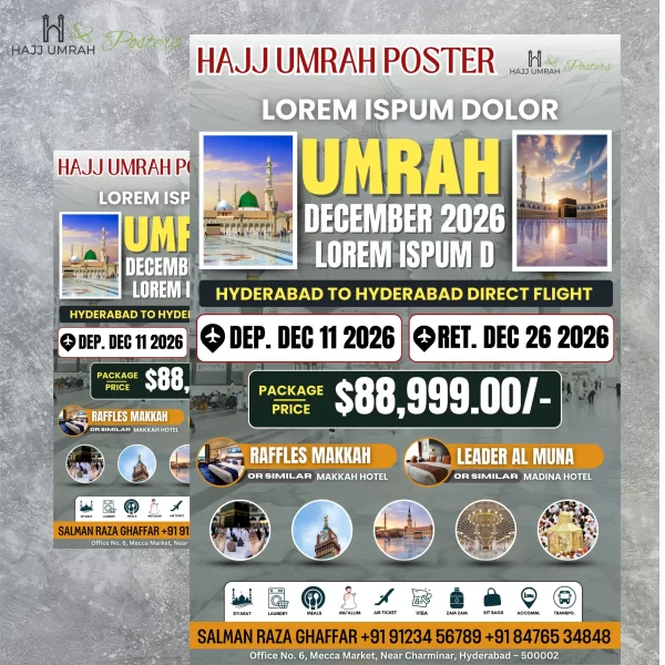 Hajj Umrah Posters